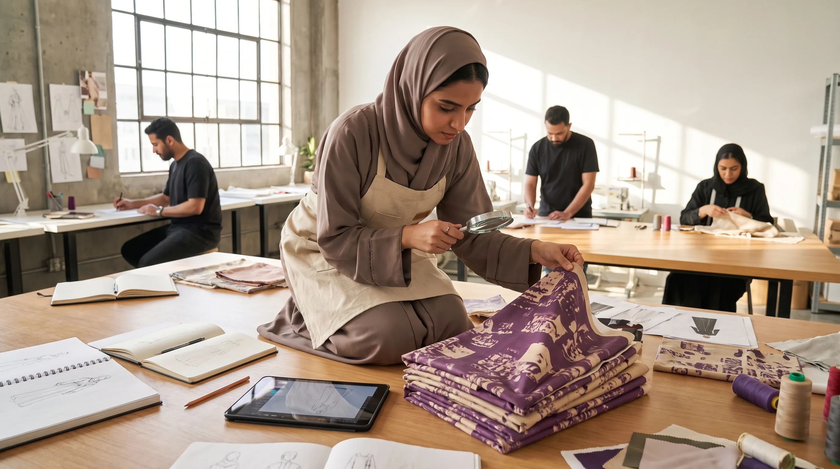 شخص يطبق مهارة عمليًا، يعمل على مشروع فعلي بدلًا من الدراسة من كتاب.